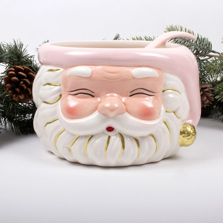 Santa Punch Bowl and Ladle