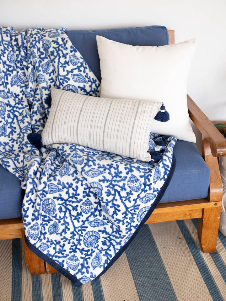 Coral & Shell Blanket