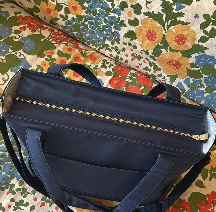 Trvl x Biscuit Shelby Blue Travel Tote