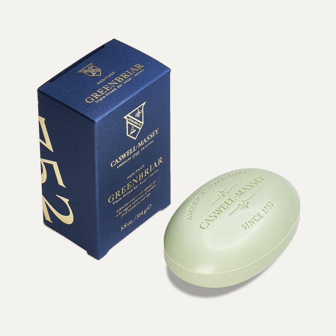 Greenbriar Natural Bar Soap, Classic, Plant-Based, 5.8oz