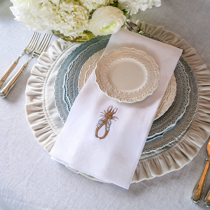 Peter Rabbit Linen Towel - Easter