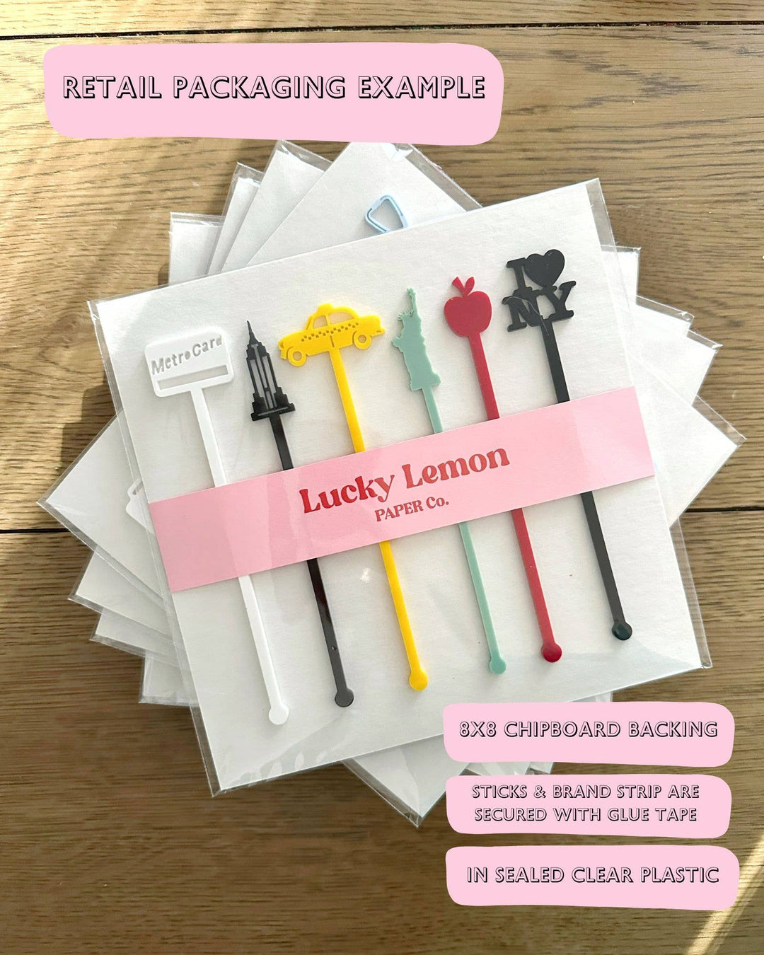 Kentucky Derby Stir Stick Set