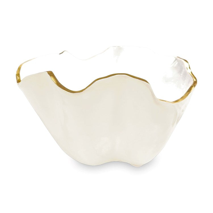 Encanto Onyx Ice Bucket  (Cream And White)