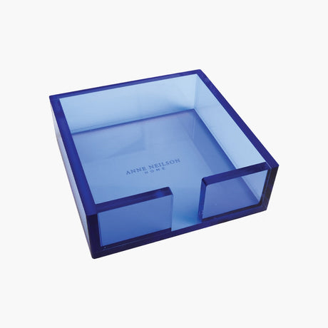 Blue Acrylic Cocktail Napkin Tray