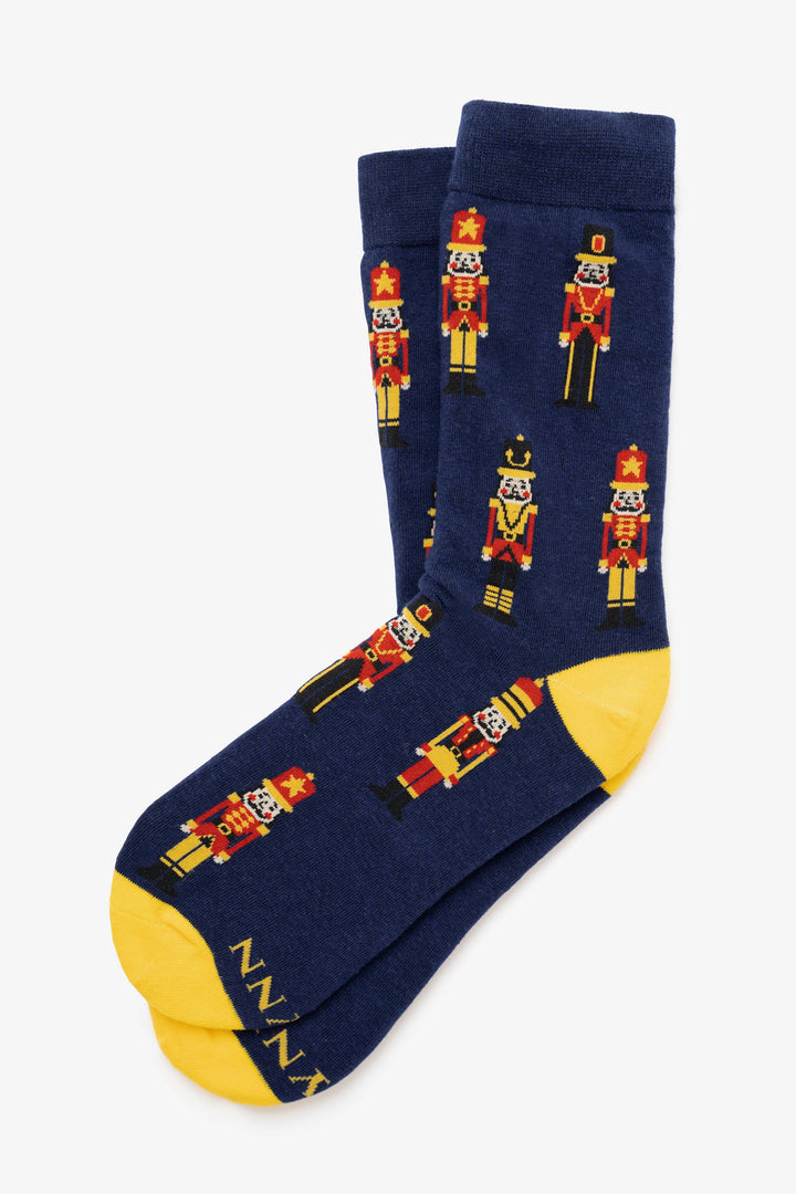 What's Crackin' Nutcracker Socks by Alynn