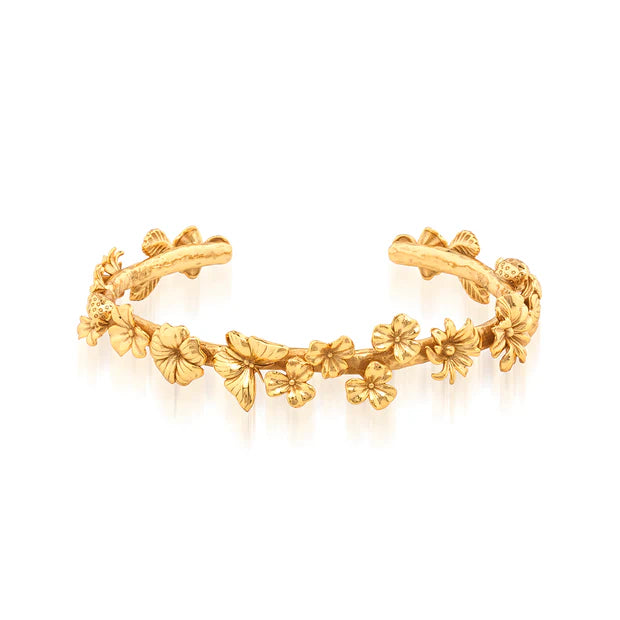 Meadow Walk Flowers Petite Cuff