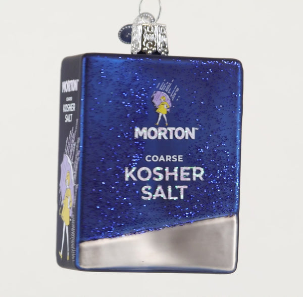 Morton Kosher Salt Box Ornament