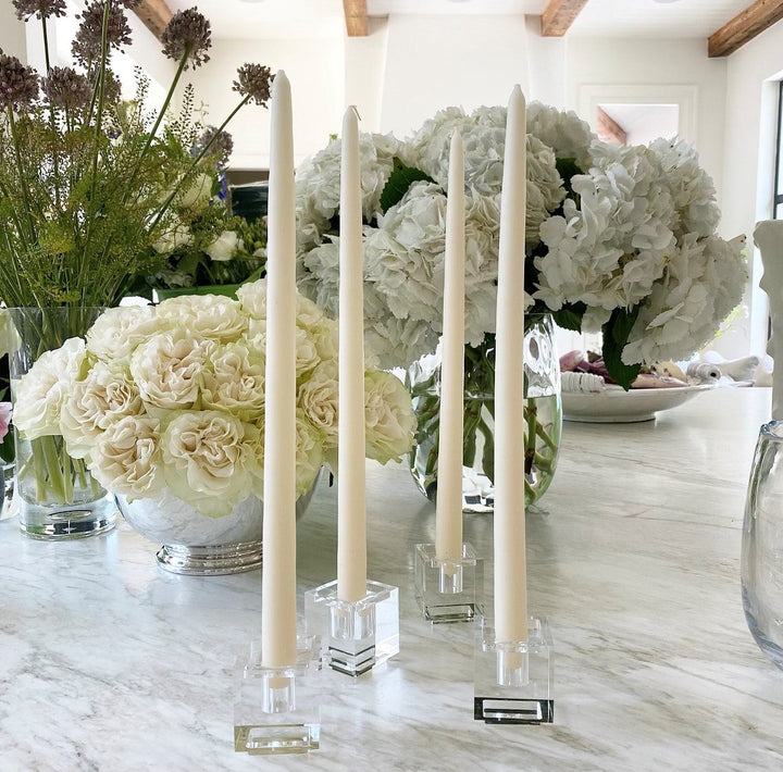 Acrylic Stackable Candleholders Set/4