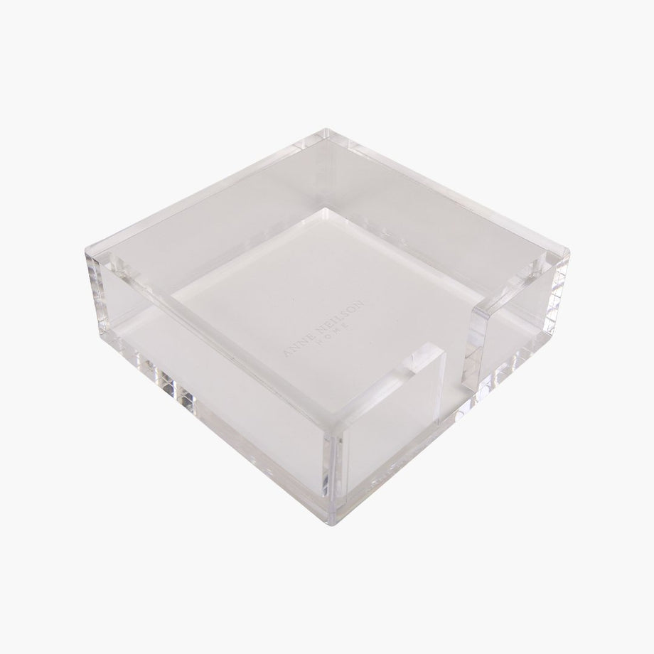 Clear Cocktail Napkin Acrylic Tray