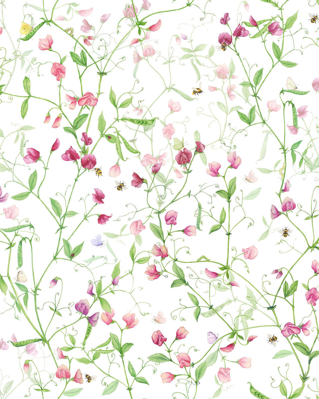 Petits Pois Mixed Linen Tablecloth