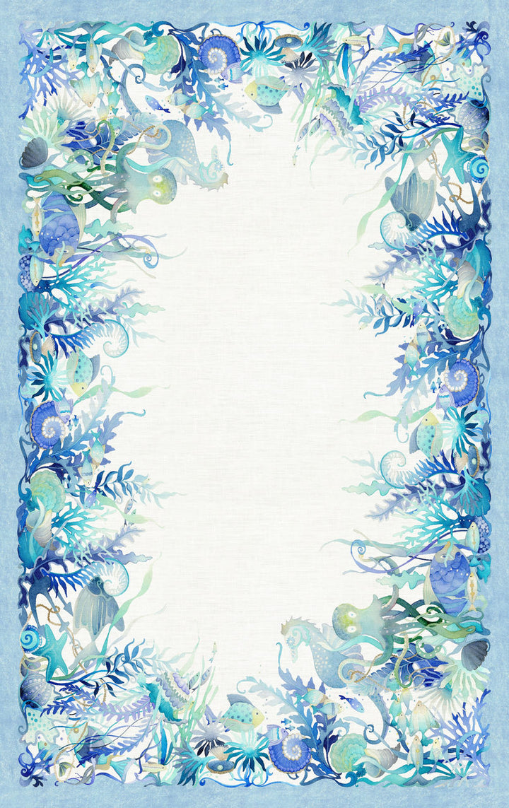 Tortuga Square Tablecloth