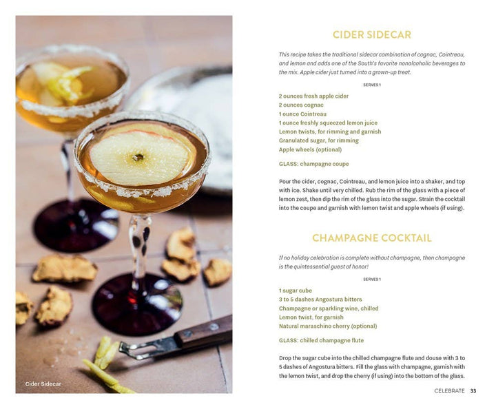 Cocktails, Southern Style: Pours, Drinks, Sips, and Bites