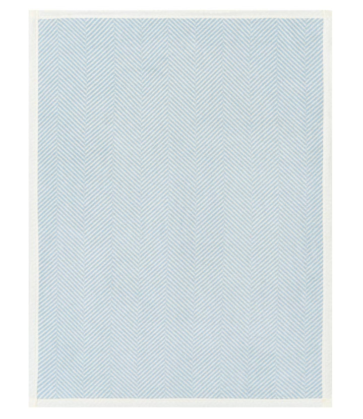 Harborview Herringbone Sky Mini Blanket