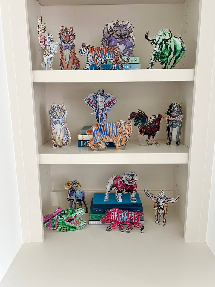 "Wolfpack" acrylic shelfie