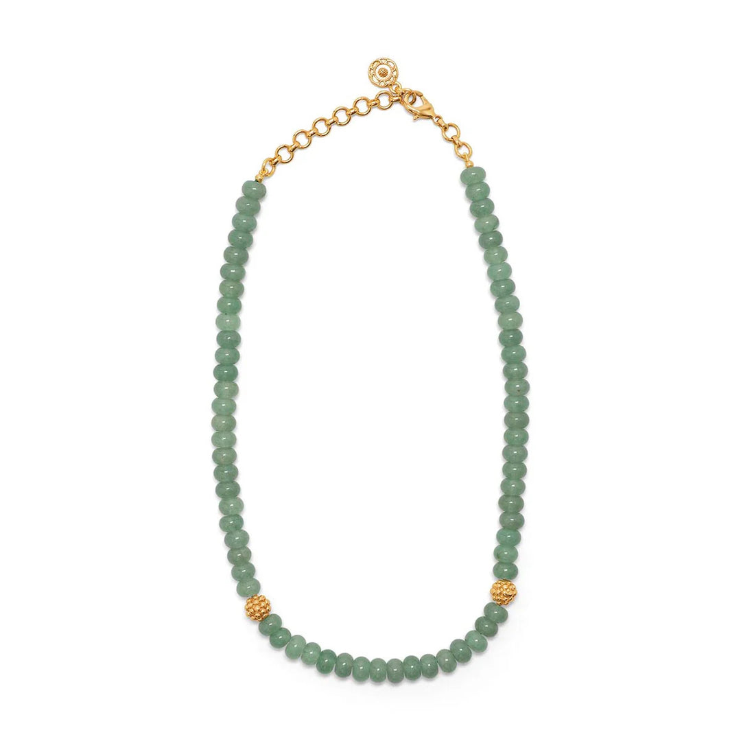 Berry Single Strand Necklace - Meadow Jade