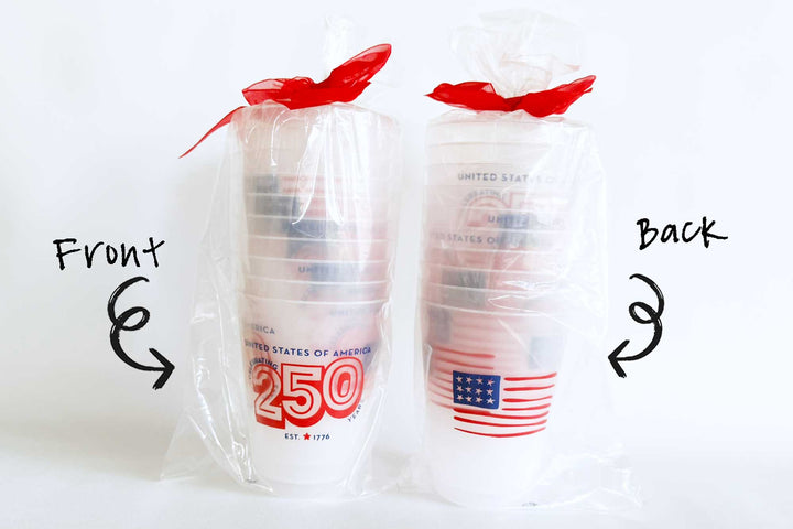 America/USA 250 Frost Cup (10 ct bag)