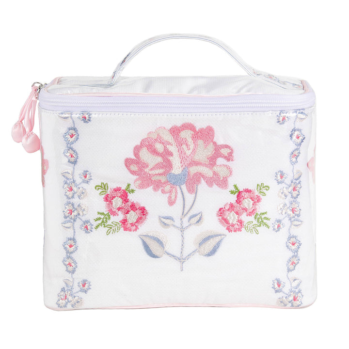 Peony Train Case