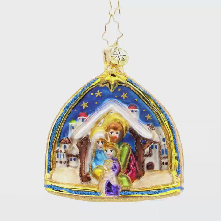 Two Scenes of the Savior Gem Ornament