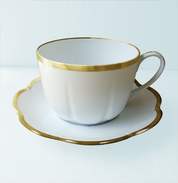 Margaux Gold Breakfast Cup 10 oz