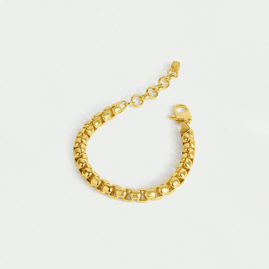 Large Tokyo Chain Bracelet - Gold