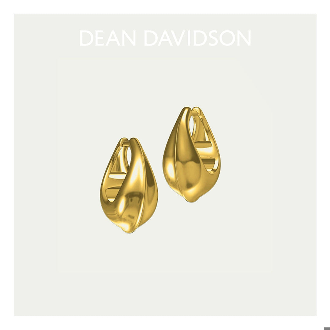 Tao Huggie Hoops - Gold