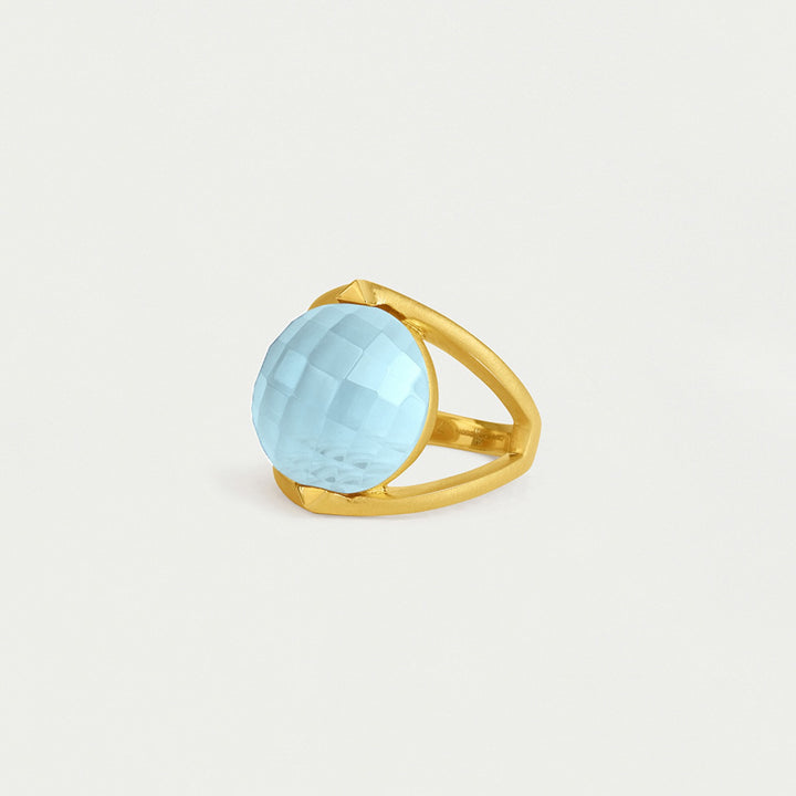 Galleria Ring - Irridescent Sky Blue - Size 7