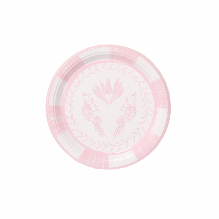 Lovebirds Josephine Salad and Dessert Plates - 8 per pack