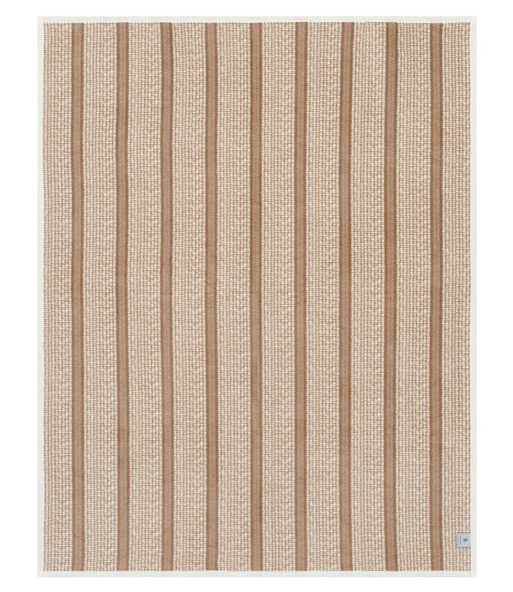 Market Stripe Sepia Blanket