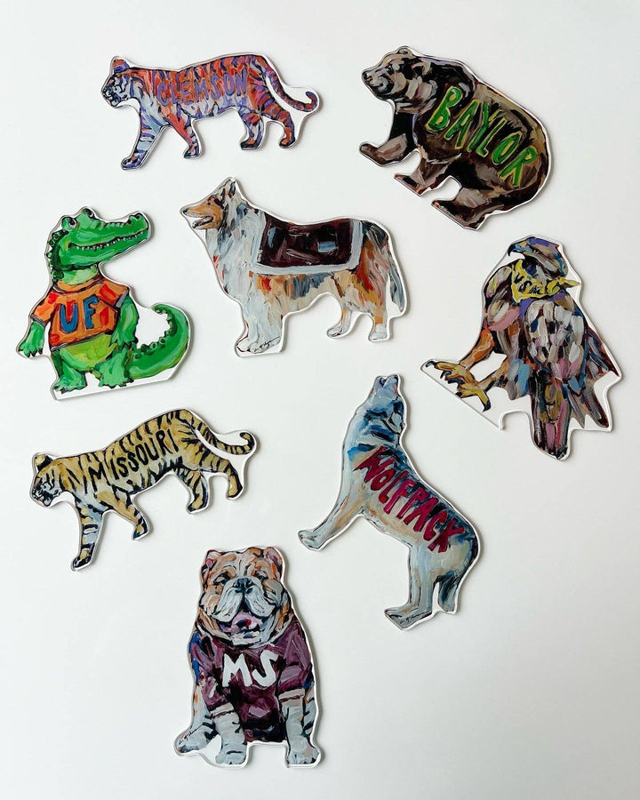 "Wolfpack" acrylic shelfie