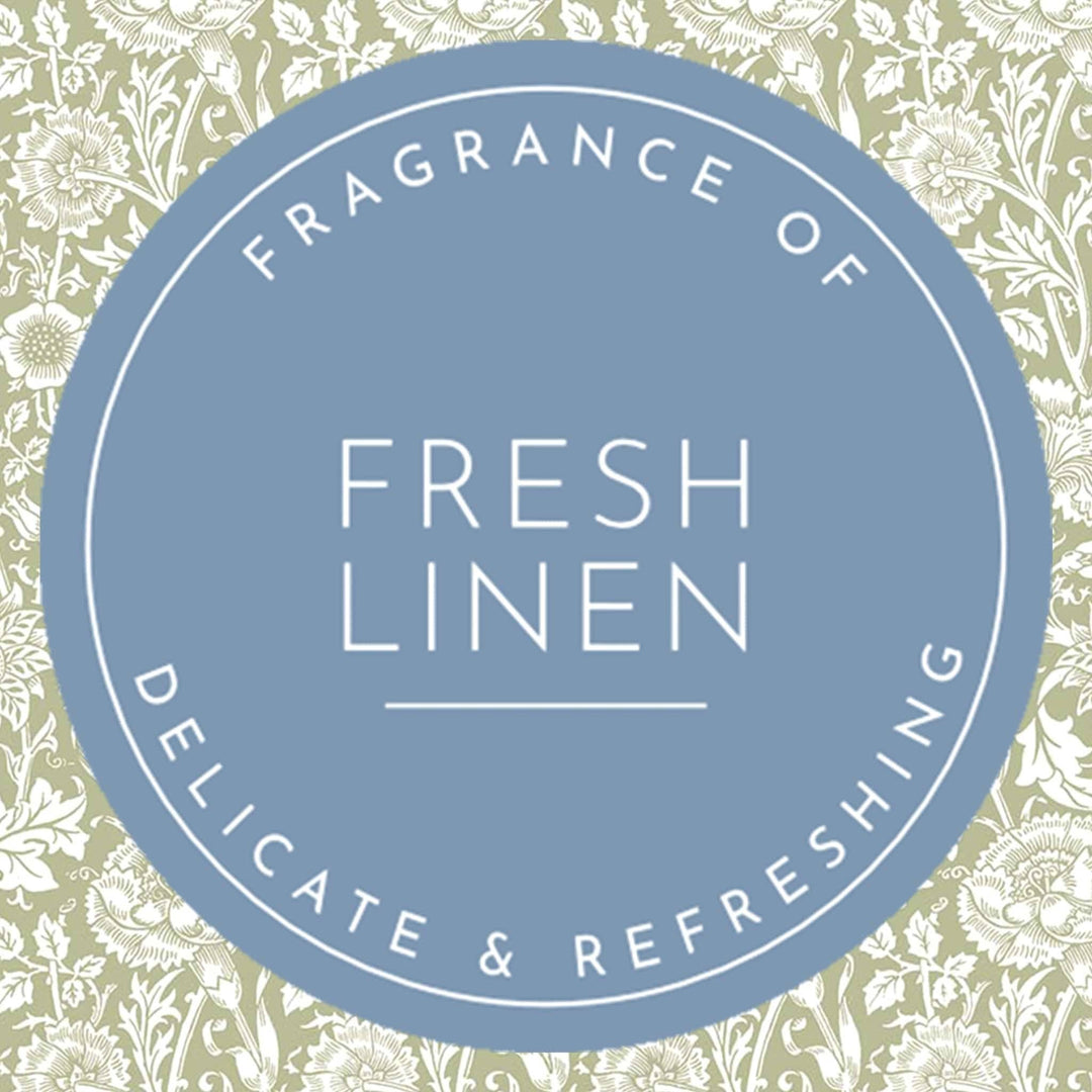 FRESH LINEN SCENTED Drawer Liners in SAGE GREEN William Morris Design
