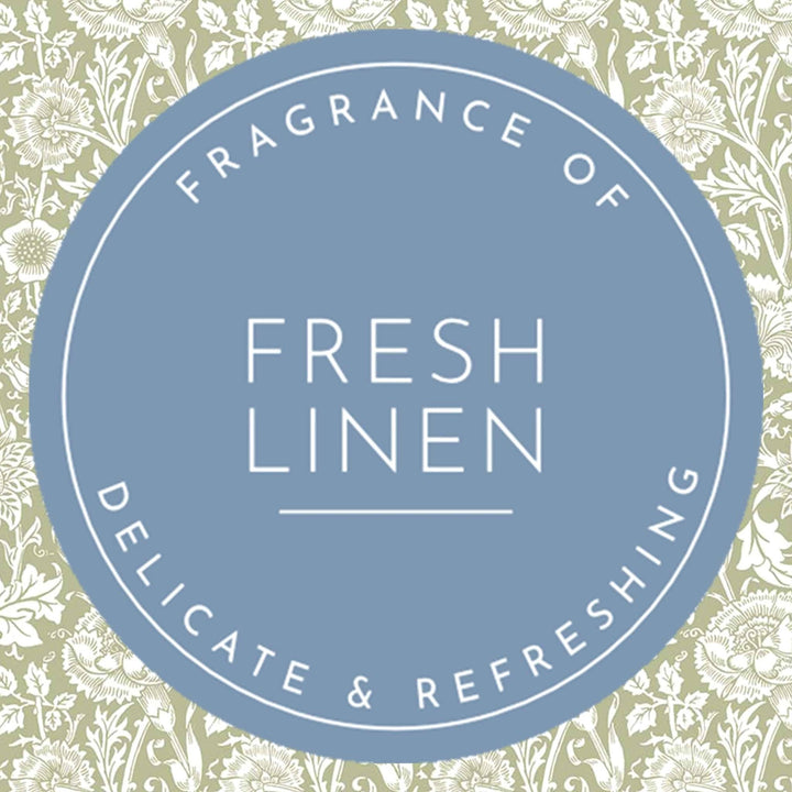 FRESH LINEN SCENTED Drawer Liners in SAGE GREEN William Morris Design