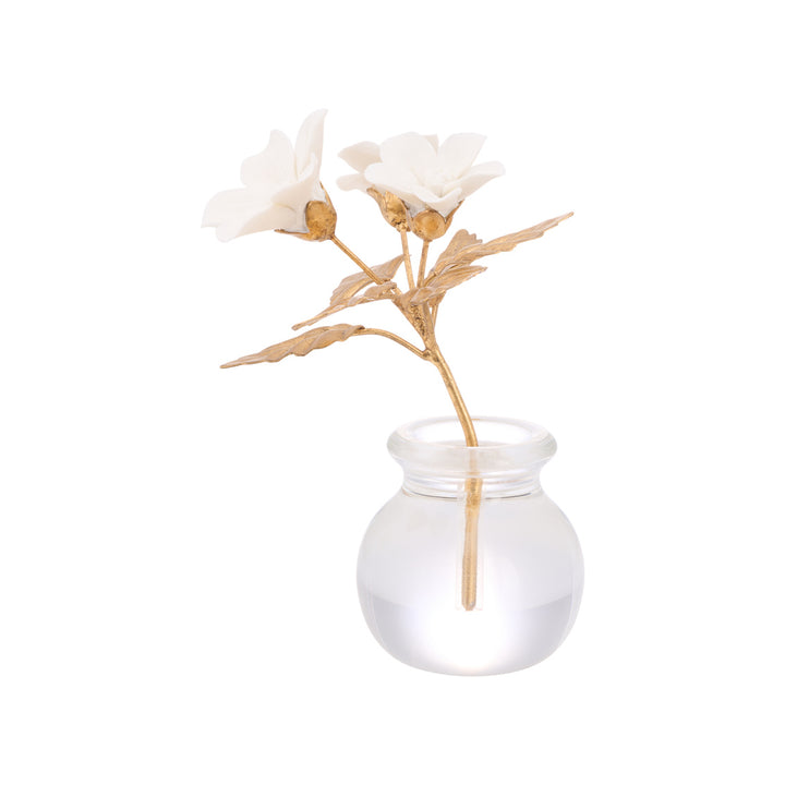 Violet Flower in Pot