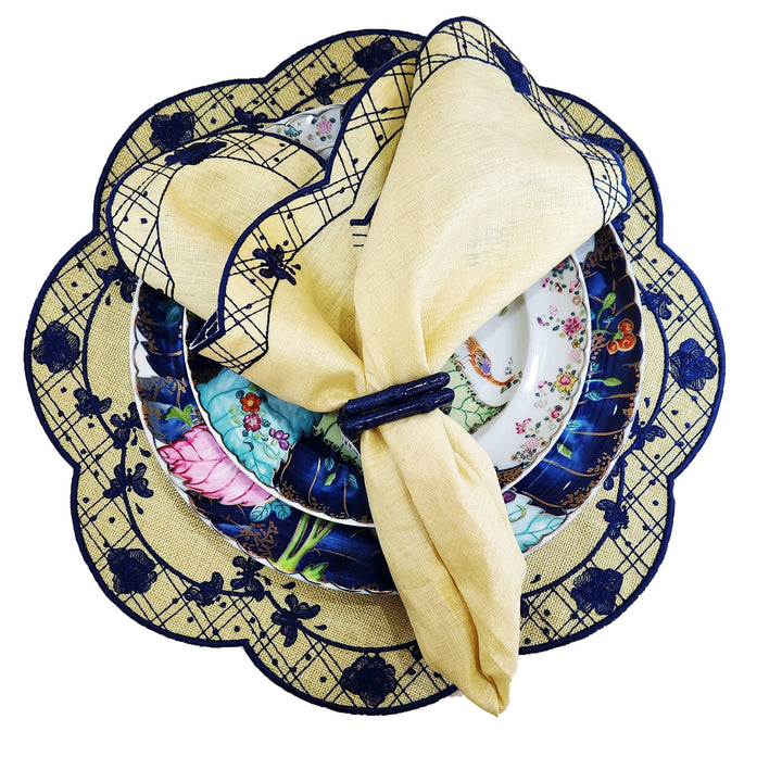 Florentine Dinner Napkins -Set/4