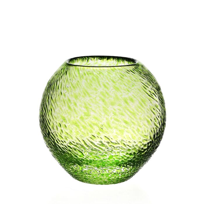 Florence Globe Vase Citrine 6"