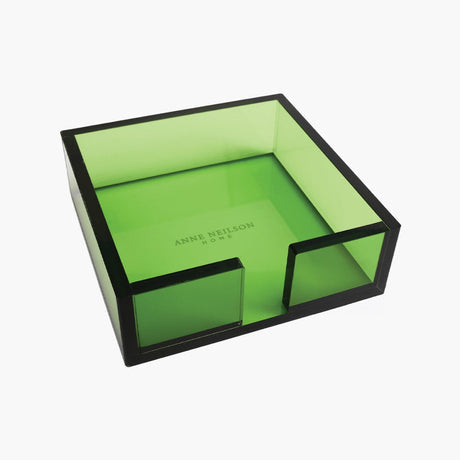 Green Acrylic Cocktail Napkin Tray