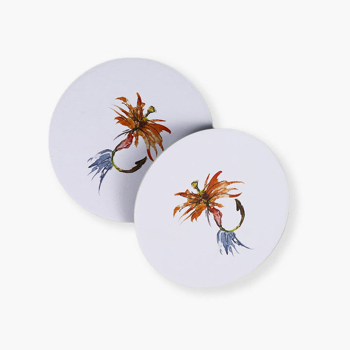 Fly Fishing (Hooked on Hope) Coasters