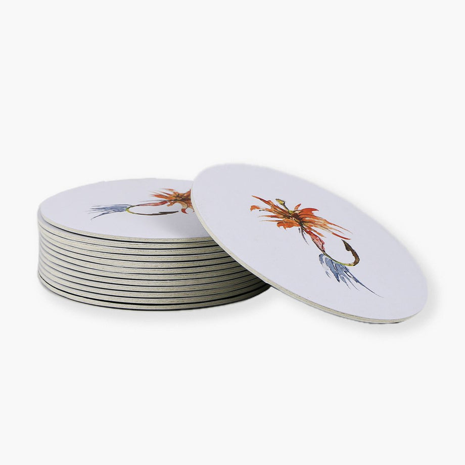 Fly Fishing (Hooked on Hope) Coasters