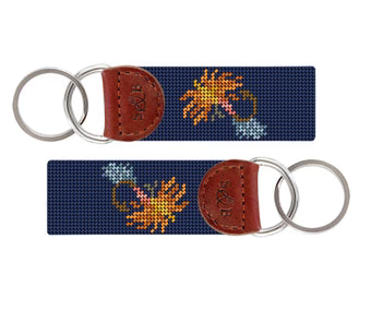 Hooked on Hope Needlepoint Key Fob