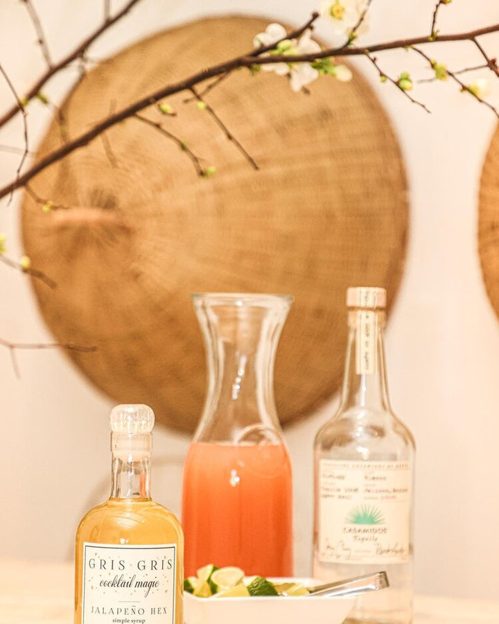 Gris Gris Cocktail Magic Jalapeño Hex Simple Syrup 13 fl. oz. / 384 ml