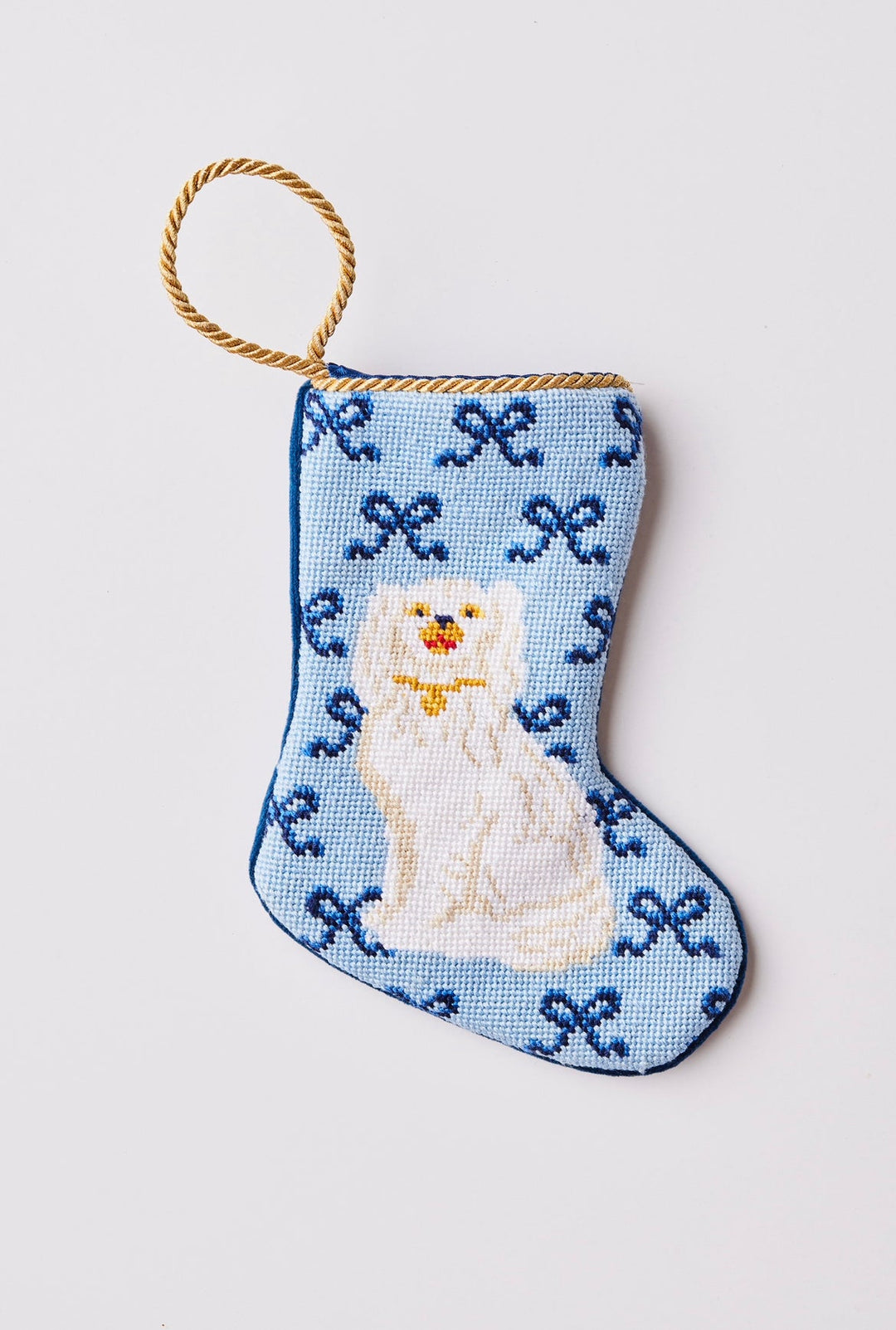 Limited Edition: Paige Minear- Sitting Like Royalty in Blue Bauble Stocking