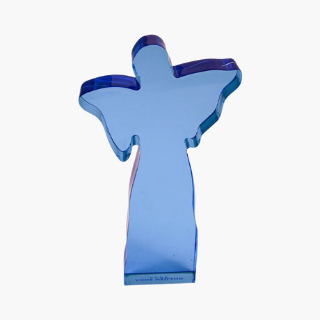 Blue Acrylic Angel Weight