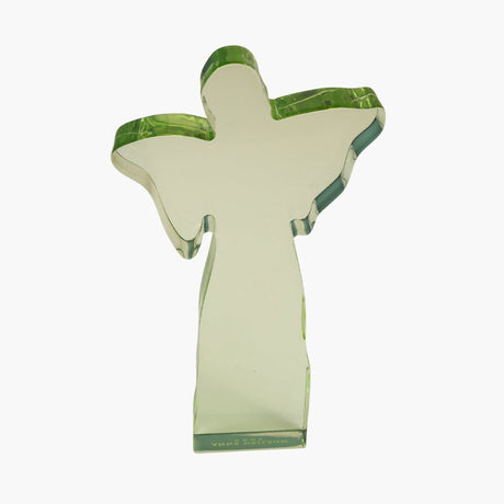 Green Acrylic Angel Weight