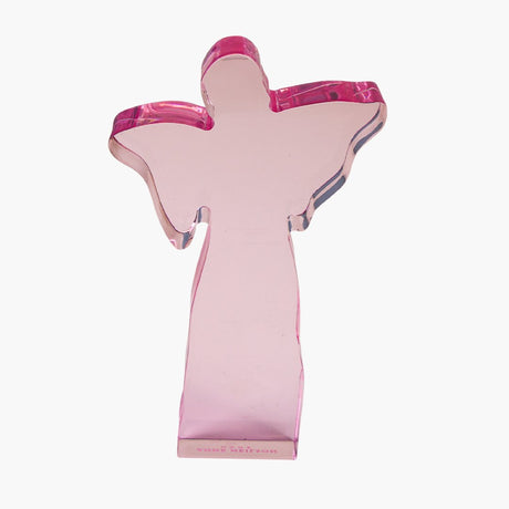 Pink Acrylic Angel Weight