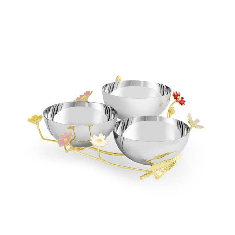 Wildflower Triple Dish