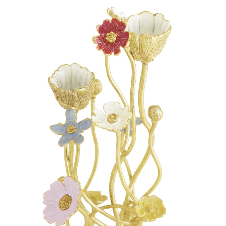 Wildflowers Candleholder S/2