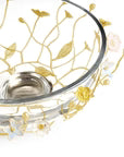 Wildflowers Large Glass Bowl