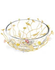 Wildflowers Large Glass Bowl
