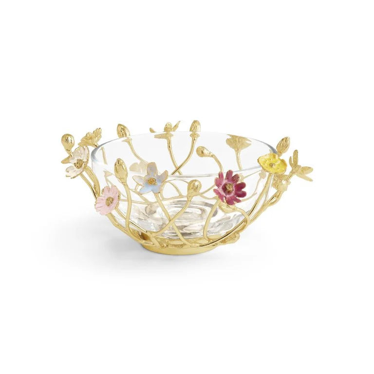 Wildflowers Small Glass Bowl