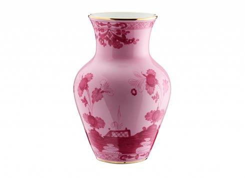 Ginori 1735 Oriente Italiano Porpora Ming Vase, Small