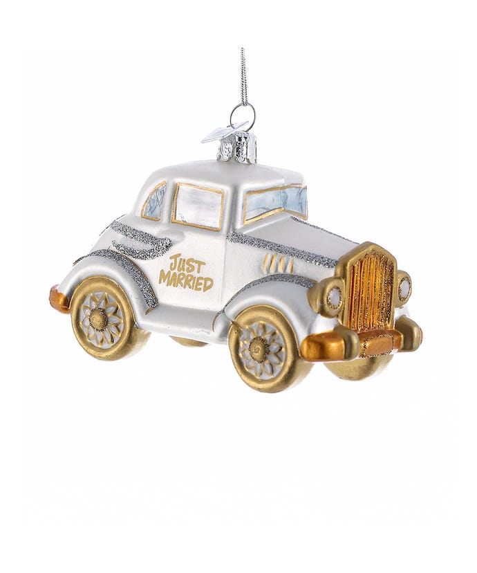 Wedding Car Ornament by Noble Gems